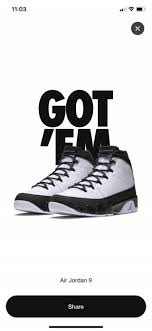 The shoe's upper appears in black and white, built with leather and highlighted by university blue on the branding. Air Jordan Retro 9 University Blue Cellmicrocosmos Marketplace