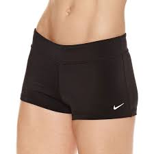 Nike Solid Boyshort Swimsuit Bottom 48 Liked On Polyvore Featuring Swimwear Bikinis Bikini Bottom Nike Swimwear Boy Shorts Bikini Bottoms Clothes Design