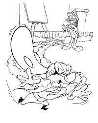 Easter themed coloring pages for you to print out, featuring disney's mickey and minnie mouse and pluto. Bugs Bunny Coloring Pages 9