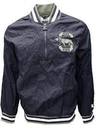 Penn State Mens Starter Jet Half Zip Jacket Mens