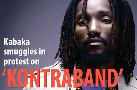 Kabaka smuggles in protest