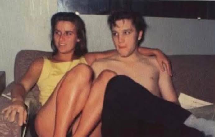 Elvis Presley with June Juanico in 1956