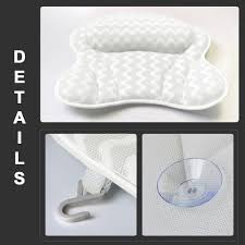 Bed bath and beyond sells just about anything you could need for your home, including a selection of nearly three dozen feather pillows for your bed. Luxury Non Slip Spa Bathtub Pillow With 6 Suction Cups 3d Mesh Spa Bath Pillow Home Spa Tub Pillow Bath Cushion For Head Neck Back And Shoulders Walmart Com Walmart Com