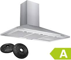 Check spelling or type a new query. Ciarra Cbcs9201 Stainless Steel Chimney Cooker Hood 90cm Range Hoods 900mm Kitchen Extractor Fan With Cbcf002x2 Carbon Filters Amazon Co Uk Large Appliances