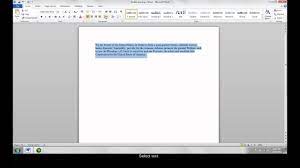 How To Double Space In Microsoft Word Youtube