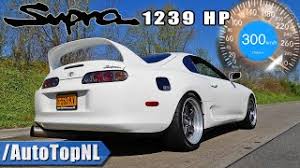 By swampy442 , july 7. 1239hp Toyota Supra Mk4 2jz Sw Performance 300km H Acceleration Sound By Autotopnl Youtube