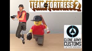 Are there specifics to aiming? Scout Team Fortress 2 Lego Purist Custom Minifigure Youtube