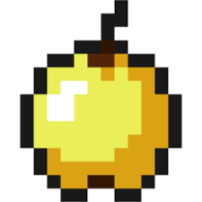 Minecraft Golden Apple Emojidex Custom Emoji Service And Apps Minecraft axes should look like this.
