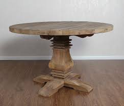 Lloyd alter that's our dining table above, set up in our dining room for a big family dinner. Vintage Round Farmhouse Pedestal Base Reclaimed Wood Dining Table Buy Round Reclaimed Wood Dining Table Round Pedestal Dining Table Dinning Table Wood Product On Alibaba Com