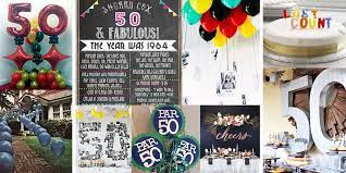 The festivities should both celebrate the last 50 years and look forward to the future 'seasoned' years! 50th Birthday Party Ideas Adult Birthday Party Ideas At Birthday In A Box