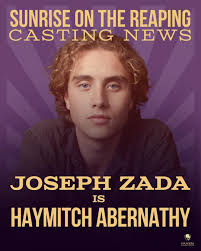 Joseph Zada has been officially cast as Haymitch Abernathy in Sunrise