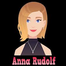 Anna Rudolf Cartoon" Poster for Sale by GambitChess