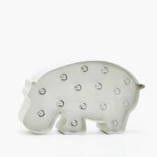 nijlpaard lamp