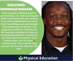 Please welcome Mondrae Ingram...