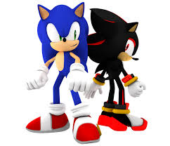 Sonic And Shadow Fight Back To Back By Nibroc Rock Sonic And Shadow Sonic Shadow