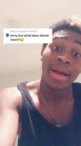 What Does Aaron Mean Slang