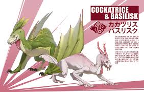 He compared our narrow, blinded analytical understanding of the world to the gaze of the basilisk, the mythical creature which kills a person just by gazing upon it. Artstation Cockatrice And Basilisk Cover Sheet Law Chang