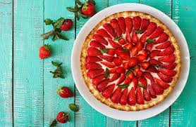 Tarte Aux Fraises Et A La Faisselle Recette Tarte Aux Fraises Tarte Aux Fraises Alimentation