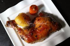 Ayam Panggang Blackpepper Yang Paling Sedap Azie Kitchen