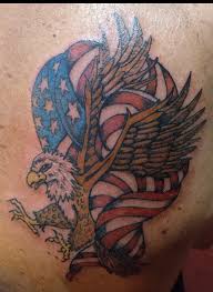 Check spelling or type a new query. Eagle With Flag Tattoo On Upper Arm By Fel85 On Deviantart