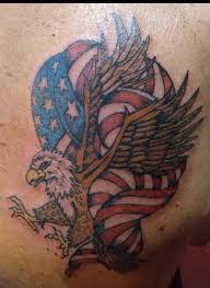 Check spelling or type a new query. Eagle With Flag Tattoo On Upper Arm By Fel85 On Deviantart