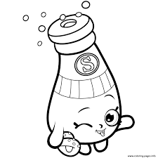39+ shopkins coloring pages pdf for printing and coloring. Pantry Sally Shakes Shopkins Season 1 Coloring Pages Printable