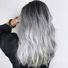 Short Silver Dyed Hair