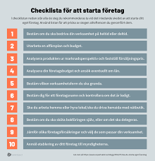 10 Steg Att Folja Nar Du Ska Starta Ett Eget Foretag Expertvalet