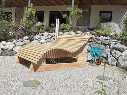 Relaxliege Wellnessliege Holzliege Gartenmobel Entspannung Wohlfuhlliege In Garten Terrasse Mobel Liegen Holzliege Wellnessliege Relaxliege Garten