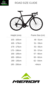 Merida Mountain Bike Frame Size Chart Nakanak Org
