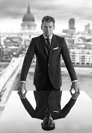 Black And White Business Attire Men Pierce Brosnan Pose Pour Hackett Photography Poses For Men Business Portrait Photography Business Photoshoot
