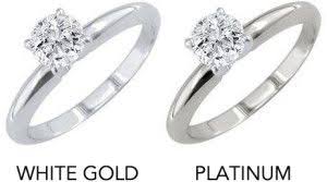 Differences Between White Gold And Platinum Great Easy To Understand Guide To The Differences Platinum Engagement Rings White Gold Gold Vs Platinum