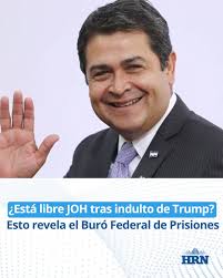 🔵Registros oficiales del Buró Federal de Prisiones confirman dónde está el  expresidente 👇  https://www.radiohrn.hn/juan-orlando-hernandez-donde-esta-tras-indulto-de-trump-esto-revela-el-buro-federal-de-prisiones-2025-11-29?utm_campaign=SOCIAL_MD