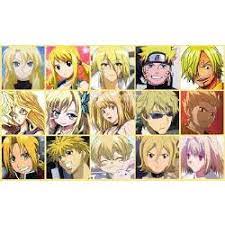 Best 5 blonde haired anime characters. Name The Blonde Anime Characters Test