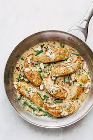 Use this easy chicken gravy recipe (no drippings required) to add rich, creamy flavor. Creamy Almond Chicken With Rice Pilaf Recipe Little Spice Jar