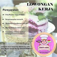 Inilah lowongan kerja tasikmalaya terbaru di 2020. Loker Di Toko Roti