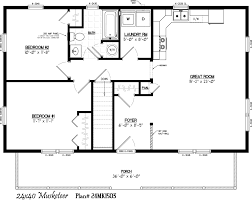 Thousands of house plans and home floor plans from over 200 renowned residential architects and designers. 24 X 40 With 6 X 36 Porch House Plan With Loft Cabin Floor Plans Barndominium Floor Plans