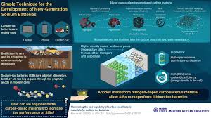 Ⓘ ein ion ist ein elektr. Revolutionierung Wiederaufladbarer Natrium Ionen Batterien Mit Dotierten Kohlenstoffanoden
