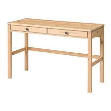 Dank der großen auswahl ist für jeden zweck der richtige schreibtisch dabei. Hemnes Schreibtisch Mit 2 Schubladen Hellbraun 103 632 22 Bewertungen Preis Wo Kaufen