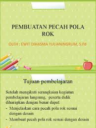 Jika ingin membuat pola dengan ukuran yang sebenarnya (yang bisa dipakai), silakan ganti video ini menjelaskan cara membut rok pias 6. Pembuatan Pecah Pola Rok New Pdf