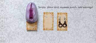 14 down from top 34 & 1 34 for dot markings stud earrings: Easy Earring Cards Earring Cards Diy Earring Cards Diy Earrings