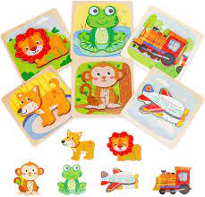 Crossword puzzles are for everyone. Buy Wooden Puzzles For Toddlers Transifun Animal Vehicles Jigsaw Puzzles With Level Up Learning Preschool Educational Toys Gift For 2 3 4 5 Years Old Toddlers Extra Drawstring Bag For Easy Storage Online