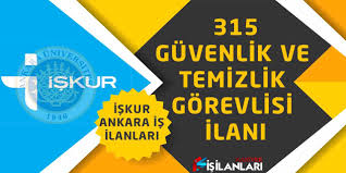 Bugünkü yeni açık iş ilanları lescard.com'da. 315 Guvenlik Ve Temizlik Gorevlisi Ilani Iskur Ankara Is Ilanlari