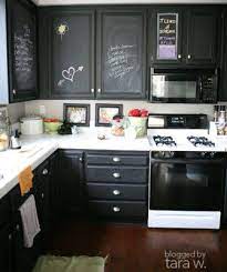 I Can See It With Glass Doors And Stainless Steel Black Kitchen Design Kitchen Design Chalkboard Paint Kitchen