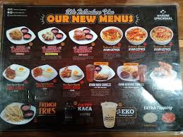 Menu Baru Warunk Upnormal 2018 Picture Of Warunk Upnormal Serpong Utara Tangerang Tripadvisor