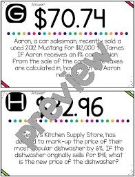 Great Cooperative Learning Activity To Have Your Students Work Together To Financial Literacy Worksheets Solving Word Problems Cooperative Learning Activities