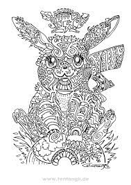 Drawing pokèmon seventh generation coloring page. Kostenlose Ausmalbilder Mit Pikachu Totoro Und Shiggy Motiv