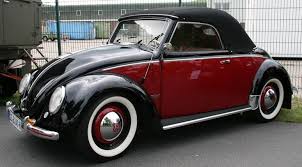 Image result for Bordeaux Red 1949 Beetle