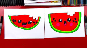 How To Draw A Cartoon Watermelon Art For Kids Hub So do visit to this blog frequently to keep your self updated to kids encylopedia. how to draw a cartoon watermelon art