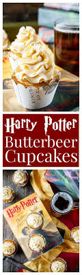 Harry Potter Butterbeer Cupcakes Sugar Soul Harry Potter Butter Beer Cupcake Recipes Food